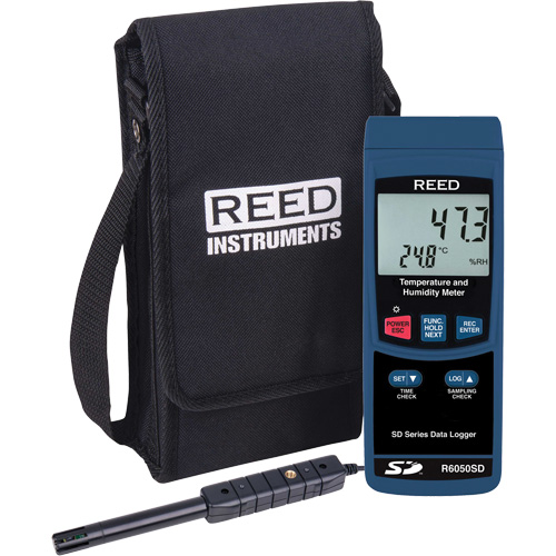 Data Logging Thermo-Hygrometer, 5% - 95% RH, 32° - 122° F ( 0° - 50°C ) Seaboard Timber Mart
