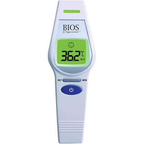 Non-Contact Forehead Thermometer, 0°C - 100.0°C (32.0°F - 212.0°F), Fixed Emmissivity Seaboard Timber Mart