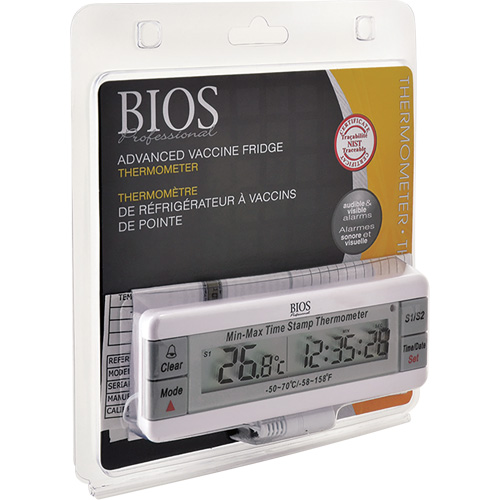 Thermom&egrave;tre pour vaccins, Contact, Num&eacute;rique, -50-70°F (-58-158°C) Seaboard Timber Mart