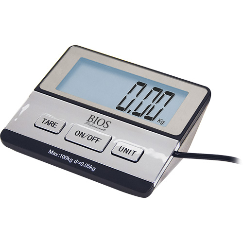 Digital Receiving Scale, 220 lbs. Cap., 1 lbs. Graduations Seaboard Timber Mart