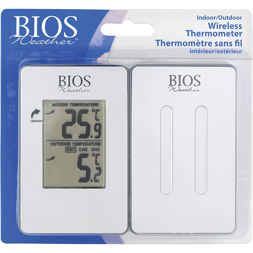 Indoor/Outdoor Wireless Thermometer, Non-Contact, Analogue, 31-158°F (-35-70°C) Seaboard Timber Mart