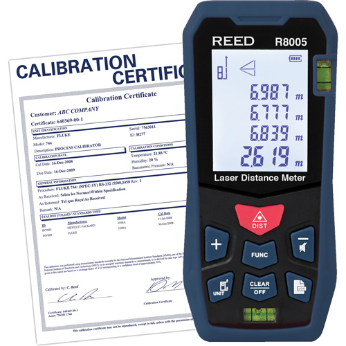 Laser Distance Meter with ISO Certificate, 0' - 164' (0 m - 50 m) Range, Digital (Electronic) Seaboard Timber Mart