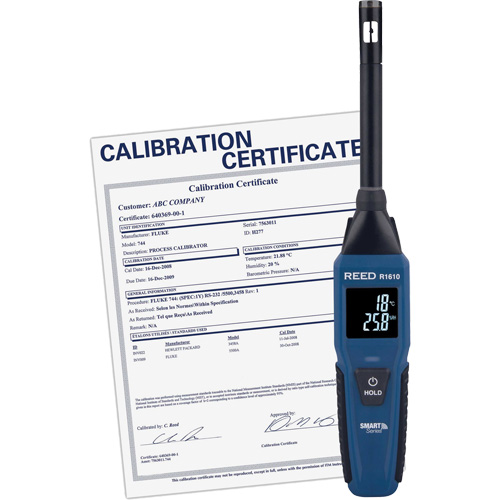 Thermo-hygrom&egrave;tre Bluetooth Smart Series avec certificat ISO, 0,0% - 100% RH, -4°- 140° F (-20° - 60° C) Seaboard Timber Mart