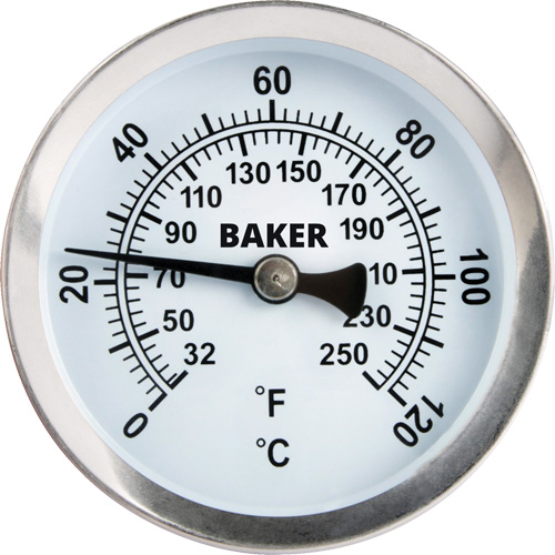 Pipe Surface Thermometer, Non-Contact, Analogue, 32-250°F (0-120°C) Seaboard Timber Mart