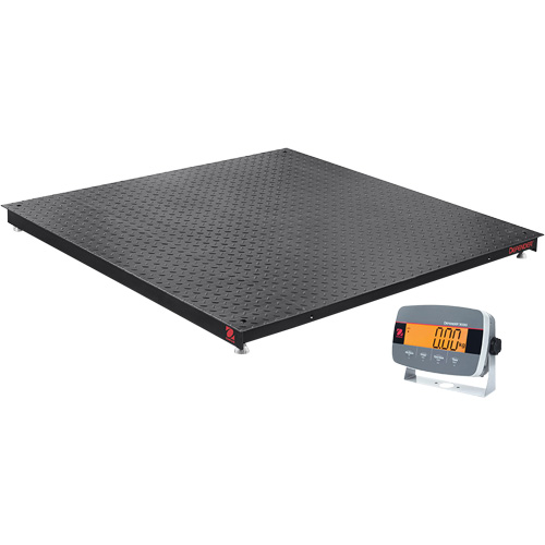 DEFENDER 3000 Floor Scale, 2500 lbs. Capacity, 36" W x 36" L Seaboard Timber Mart
