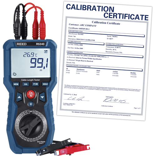 Cable Length Tester with Calibration Certificate Seaboard Timber Mart
