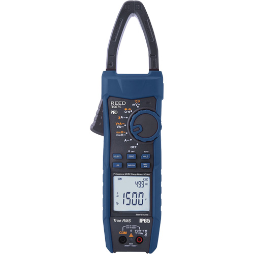 Professional Solar Clamp Meter, AC/DC Voltage, AC/DC Current Seaboard Timber Mart