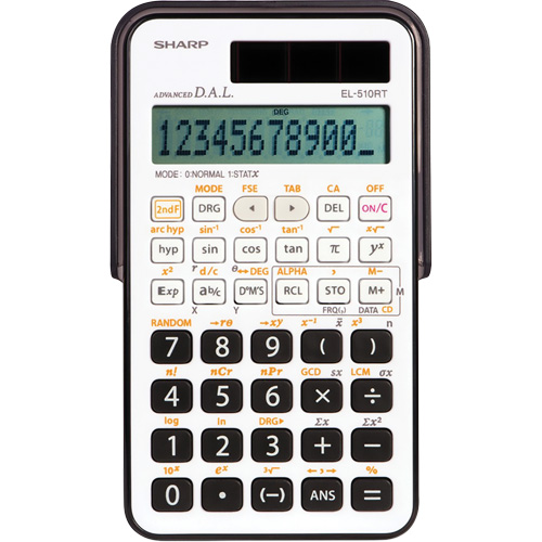 Calculatrice scientifique EL510RTB avec 169 fonctions Seaboard Timber Mart