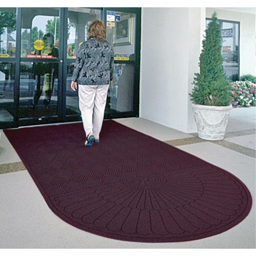 Tapis Waterhog Eco, Essuie-pieds/grattoir, 3' x 10' x 3/8", Marron Seaboard Timber Mart