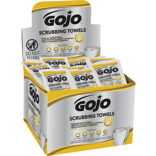 Scrubbing Towels, 80 Wipes, 12-1/4" x 10-1/2" Seaboard Timber Mart