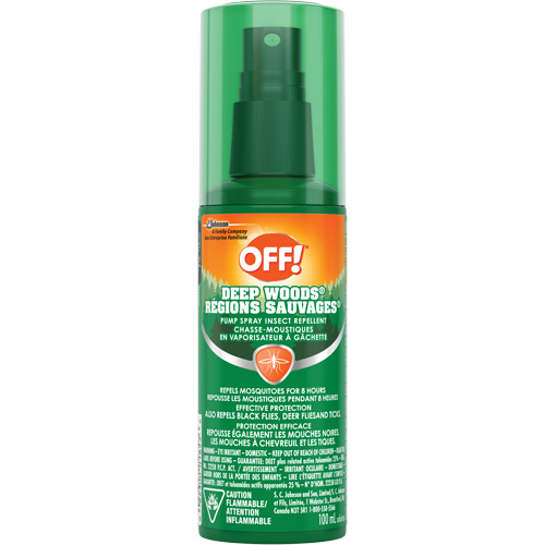 Insectifuge Off! R&eacute;gions sauvages, DEET &agrave; 25 %, Vaporisateur, 100 ml Seaboard Timber Mart