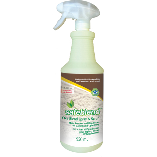 D&eacute;tachant & d&eacute;sodorisant pour les tapis et meubles rembourr&eacute;s, 950 ml, Bouteille &agrave; g&acirc;chette Seaboard Timber Mart