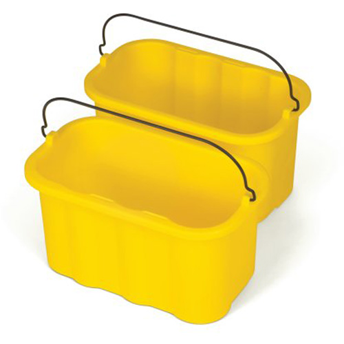 Executive Series Caddy, 2.5 US Gal. (10 qt.) Capacity, Yellow Seaboard Timber Mart
