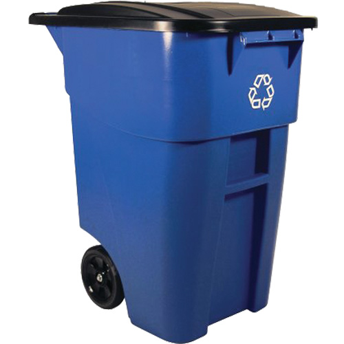 Contenant roulant BRUTE, De bureau, Plastique, 50 gal. US Seaboard Timber Mart