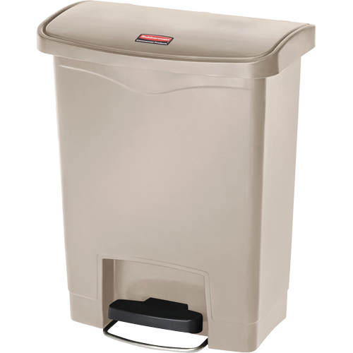 Slim Jim&reg; Waste Container, Resin, 8 US gal. Capacity Seaboard Timber Mart
