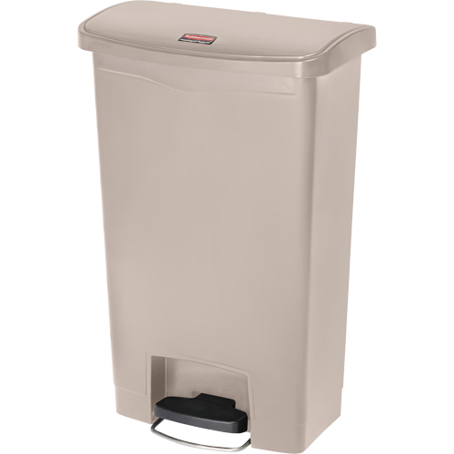 Slim Jim&reg; Waste Container, Resin, 13 US gal. Capacity Seaboard Timber Mart