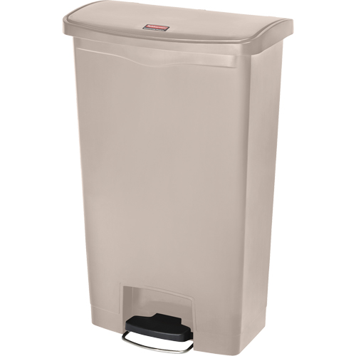 Slim Jim&reg; Waste Container, Resin, 18 US gal. Capacity Seaboard Timber Mart