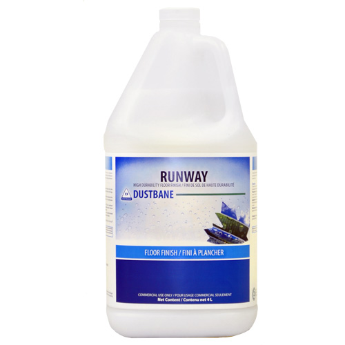 Runway High-Durability Floor Finish, 4 L, Jug Seaboard Timber Mart
