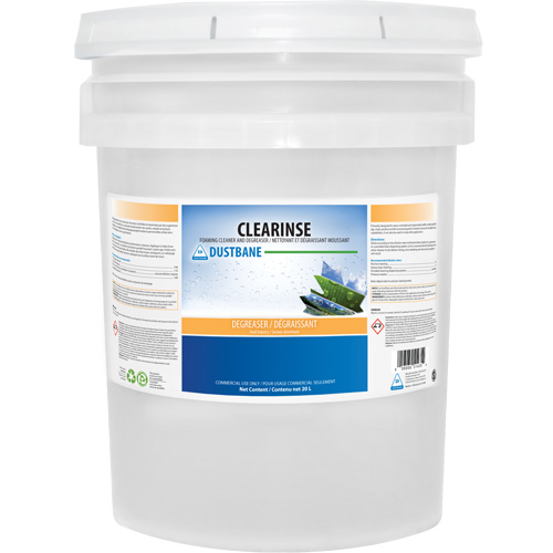 Nettoyant et d&eacute;graissant mousseux Clearinse, 20 L, Seau Seaboard Timber Mart