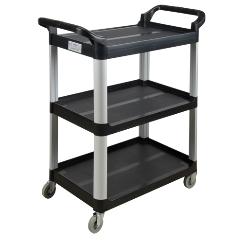 Chariot utilitaire, 3 tiers, 16-3/4" x 37" x 33-1/2", Capacit&eacute; 250 lb Seaboard Timber Mart