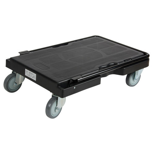 Chariot, 31-3/4" lo x 20-1/2" la, 500 lb cap, Roues Caoutchouc Seaboard Timber Mart
