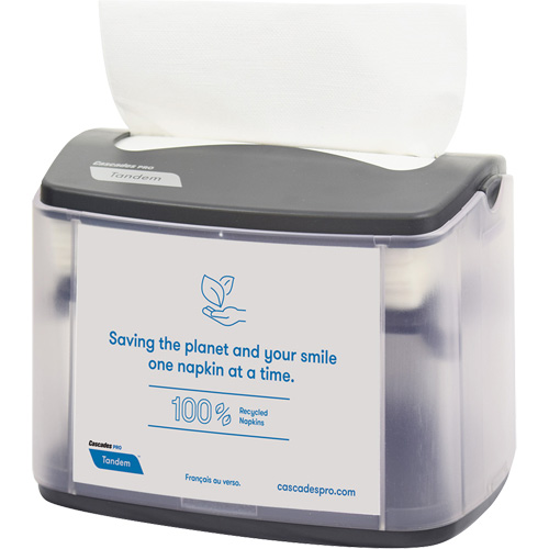 Distributeur de serviettes de table Pro Tandem pour table Seaboard Timber Mart