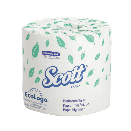 Scott&reg; Toilet Paper, 1 Ply, 550 Sheets/Roll, 403' Length, White Seaboard Timber Mart