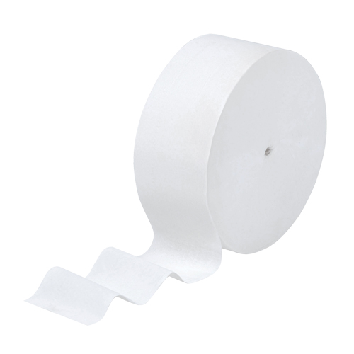 Papier hygi&eacute;nique JRT junior Scott, Rouleau Sans rouleau central, 1 Pli, Longueur 2300', Blanc Seaboard Timber Mart