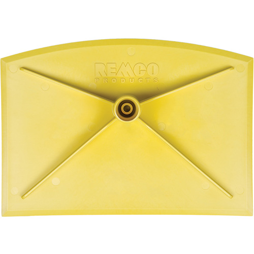 Grattoir hygi&eacute;nique de qualit&eacute; alimentaire, Jaune, 8" la x 11-1/4" lo Seaboard Timber Mart