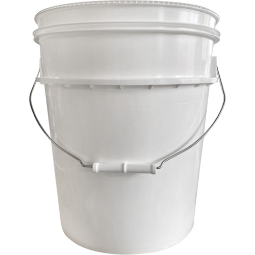 Seau avec couvercle, Plastique, 5,25 gal. Seaboard Timber Mart