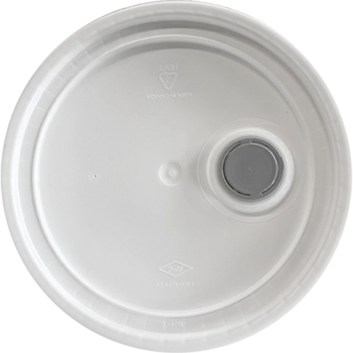 Seau avec couvercle, Plastique, 5,25 gal. Seaboard Timber Mart