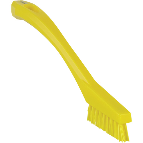 Detail Brush, Stiff Bristles, 8" Long, Yellow Seaboard Timber Mart