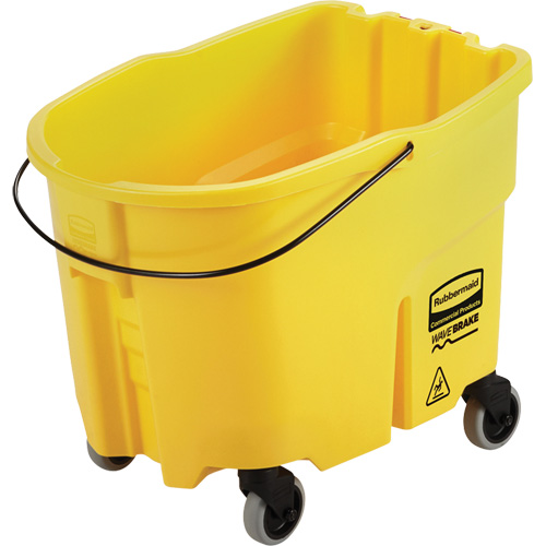 Seau pour vadrouille Wavebrake, Capacit&eacute; de 8.75 gal. US (35 pintes), Jaune Seaboard Timber Mart