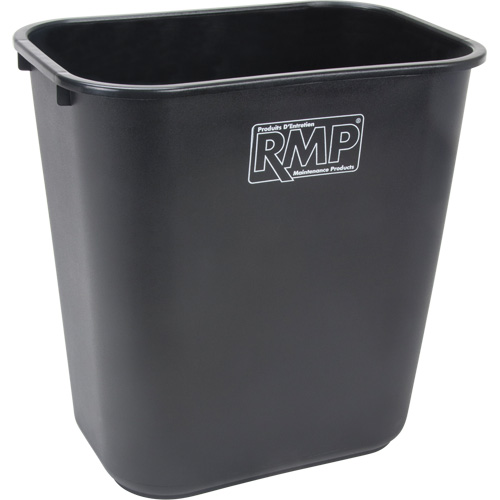 Deskside Wastebasket, 28 Quarts, Polyethylene Seaboard Timber Mart