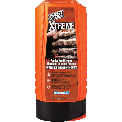 Nettoyant professionnel pour les mains Xtreme, Pierre ponce, 443 ml, Bouteille, Orange Seaboard Timber Mart