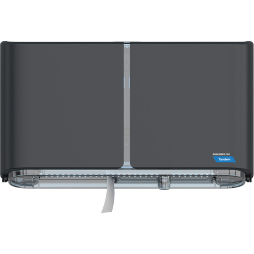 Distributeur de papier hygi&eacute;nique en rouleaux g&eacute;ants doubles Pro Tandem, Multiple Capacit&eacute; du rouleau Seaboard Timber Mart