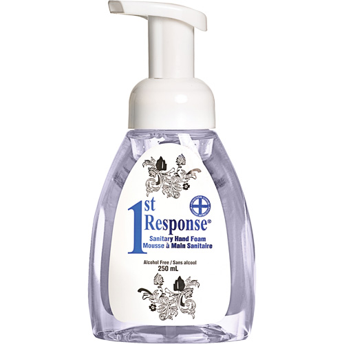 Mousse nettoyante pour les mains 1st Response, Liquide, 250 ml, Bouteille &agrave; pompe, Sans parfum Seaboard Timber Mart