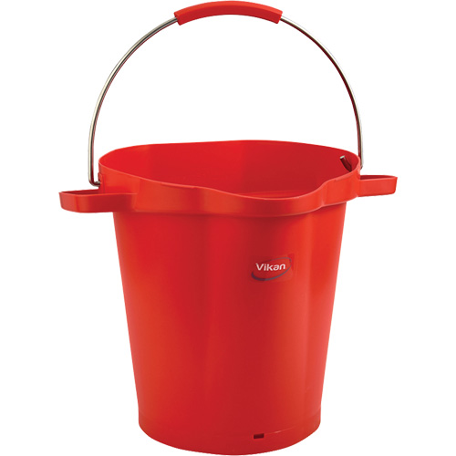 Food Hygiene Bucket, Red, 5 US gal. Seaboard Timber Mart