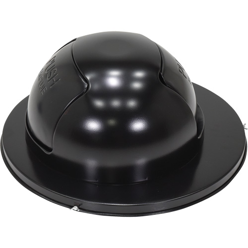 Drum Waste Disposal Top, Dome Lid, Metal, Fits Container Size: 23-1/2" Dia. Seaboard Timber Mart