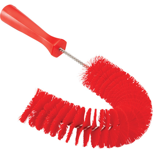 Brosse recourb&eacute;e, Soies Moyen/Ferme, Longueur de 15-1/2", Rouge Seaboard Timber Mart