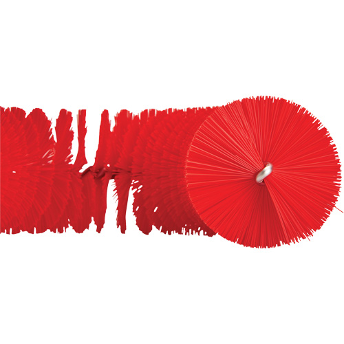 Brosse recourb&eacute;e, Soies Moyen/Ferme, Longueur de 15-1/2", Rouge Seaboard Timber Mart