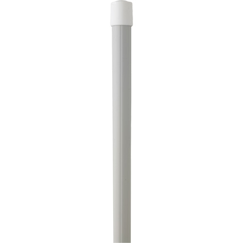 Handle, Broom/Scraper/Squeegee, White, Telescopic, 62" - 113" L Seaboard Timber Mart
