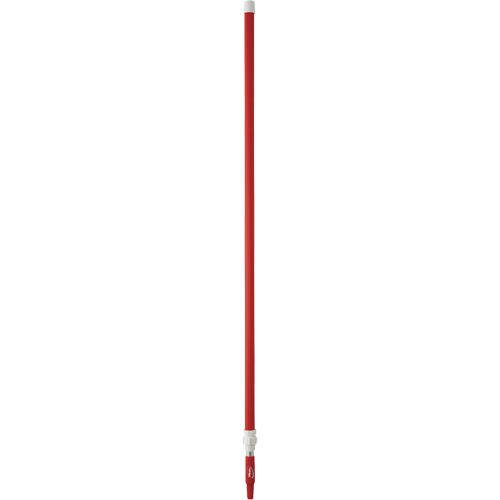 Deck Scrub Handle, Brush/Pad Holder, Red, Telescopic, 62"-113" L Seaboard Timber Mart