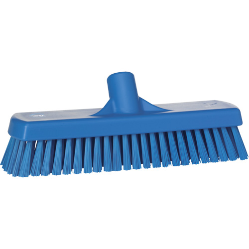 Brosse &agrave; r&eacute;curer pour planchers et murs, Crins Ferme, 12", Polyester, Bleu Seaboard Timber Mart