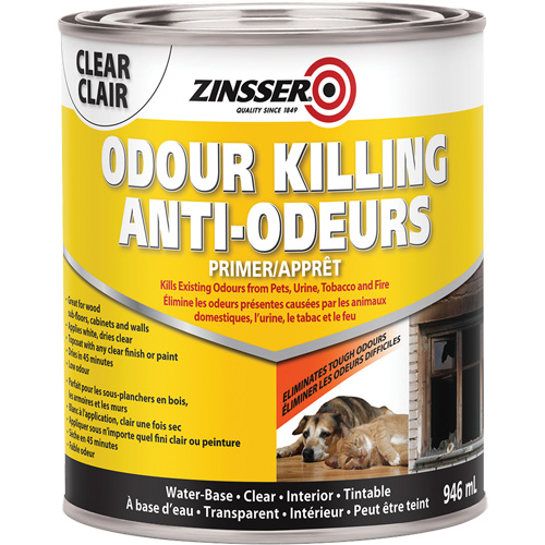Odour Killing Primer, 946 ml, Can, Clear Seaboard Timber Mart