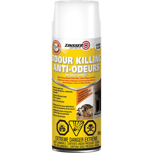 Odour Killing Primer, Aerosol Can, Clear Seaboard Timber Mart
