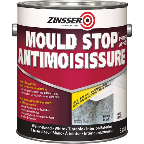 Mold Stop Primer, 3.78 L, Gallon, White Seaboard Timber Mart