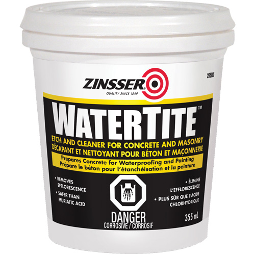Produit nettoyant et de pr&eacute;paration du b&eacute;ton Zinsser Watertite Seaboard Timber Mart