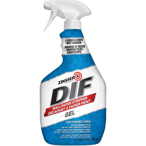 Gel d&eacute;capant pour papier peint DIF, 946 ml, Bouteille &agrave; g&acirc;chette Seaboard Timber Mart