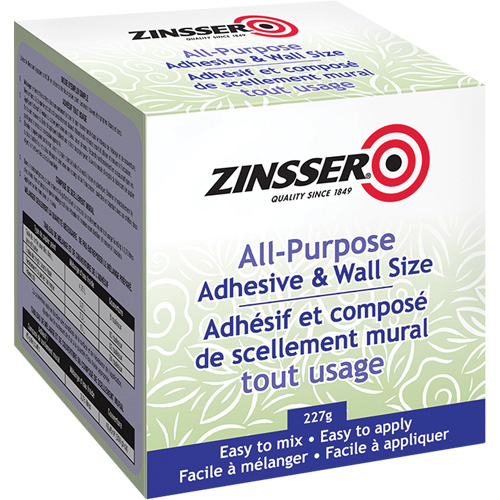 All-Purpose Adhesive and Wall Size, 227 g, Kit, Clear Seaboard Timber Mart